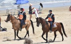 Stranden Tetouan bestormd door vakantiegangers