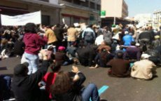 Live: protestacties van 20 maart in Marokko