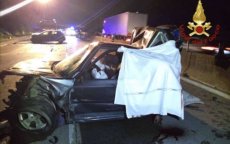 Auto stort van viaduct in Italië, twee Marokkanen omgekomen