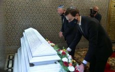 Amerikaanse-Israëlische delegatie bezoekt Mohammed V mausoleum (video)