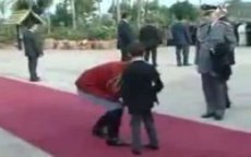 Handkus prins Moulay Hassan mag niet op TV