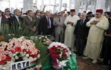 Fouad Ali El Himma op begrafenis Warda al-Jazairia 
