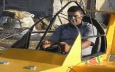 Student bouwt vliegtuig in Berrechid 