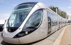 Tram met pech in Rabat 