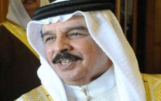 Koning Bahrein in Marokko voor de jacht 