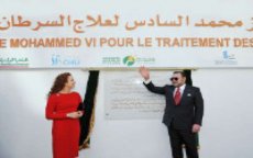 Mohammed VI en Lalla Salma inaugureren kankercentrum