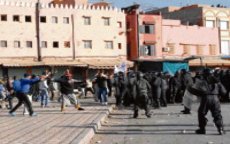 Celstraffen voor rellen Marrakech