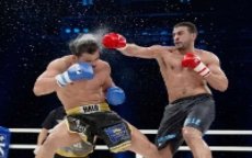 Badr Hari wint van Zabit Zamedov in K1-tornooi