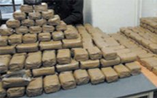 Inbeslagname van twee ton drugs in Errachidia