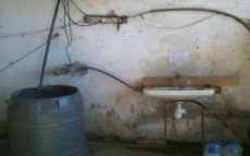 Marokkaanse abeiders wonen in kippenhok in Spanje