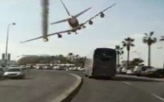Vliegtuig crasht op Morocco Mall