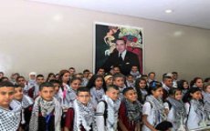 Palestijnse kinderen op vakantie in Marokko