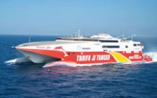 Boot Tarifa-Tanger vast op zee door vluchtelingen