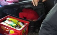 Marokkaanse illegalen in koffers ontdekt