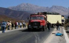Twee doden bij ongeval met vrachtwagen vol chloor in Taourirt