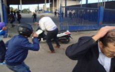 Marokkaan opgepakt na gooien met mes naar Spaanse politie