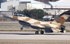 Spanje bezorgd om F16 gevechtsvliegtuigen van Marokko