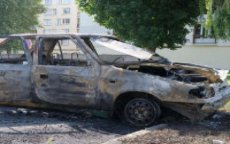 Ontploffing auto in Casablanca 