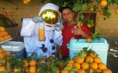 Kosmonaut vrolijkt straten Marokko op
