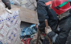 Dakloze na 9 uur onder puin ingestort huis gehaald in Casablanca