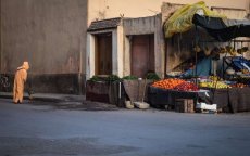 Politie Nador pakt man die marktkoopman in brand stak