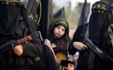 Vrouw Marokkaanse soldaat vertrekt naar Syrië voor Islamitische Staat