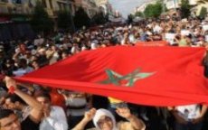 100.000 mensen vieren grondwet in Marokko 