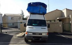 1500 kilo overladen busje uit Marokko aangehouden in Frankrijk