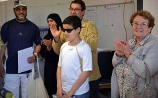 Blinde Marokkaan van 11 is beste leerling spelling in Frankrijk