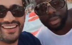 Badr Hari en Maître Gims zingen 'Bella'