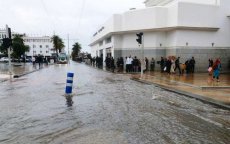 Zware overstromingen in Rabat