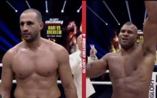 Het moment waarop Badr Hari het einde van zijn carrière aankondigt (video)