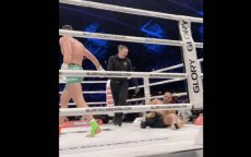 Badr Hari knockout, kickboksgala geannuleerd door rellen (video)