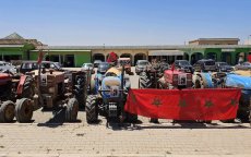 Grote protestactie boeren Nador (foto's)