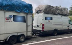 Flinke boete voor overladen busje op weg naar Marokko