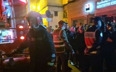 Grote brand verwoest groentemarkt Fez (video)