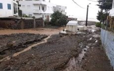 Veel schade in Chefchaouen na stortregens