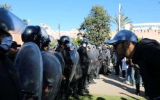 Demonstratie docenten met geweld uiteengedreven in Rabat (video)