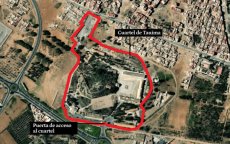 Melilla bang voor militaire basis in noorden van Marokko