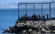 Ruim 5000 Marokkaanse migranten bereiken Spaanse enclave Sebta