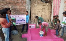 Schiedamse Aya bouwt waterput in naam van Rayan