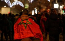 Grote politieaanwezigheid in België na zege Marokko op WK