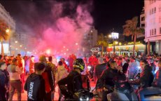 Feest in straten Tanger na zege Marokko (video)