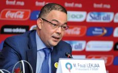 Afrika Cup: Fouzi Lekjaa aanwezig voor Marokko-Malawi