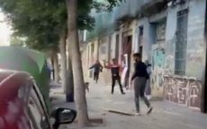 Gewelddadige confrontatie tussen Marokkanen en Algerijnen in Spanje (video)