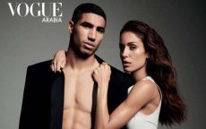 Achraf Hakimi en Hiba Abouk poseren voor Vogue (video)