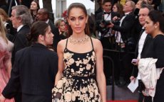 Hiba Abouk schittert zonder Achraf Hakimi op filmfestival Cannes