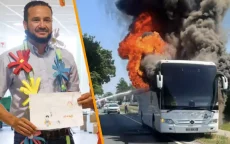 Jamal redde 37 kinderen uit brandende schoolbus in België