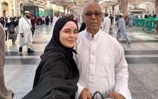 Kawtar Bamo deelt mooie foto's van Umrah met vader