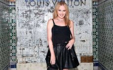 Kylie Minogue en Riley Keough in Marrakech